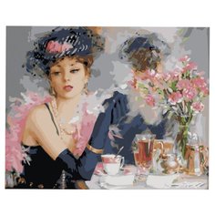 Белоснежка Картина по номерам "Таинственная незнакомка" 40х50 см (332-CG)