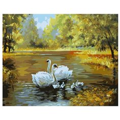 Белоснежка Картина по номерам "Счастье семейное" 40х50 см (312-CG)