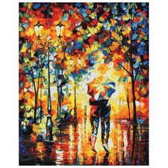 Белоснежка Картина по номерам "Под одним зонтом" 40х50 см (180-АВ)