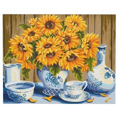 Мосфа Картина по номерам "Любимый сервиз" 40х50 см (7С-0184)