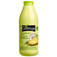 Гель для душа и пена для ванн Cottage Pineapple & Coconut cream, 750 мл