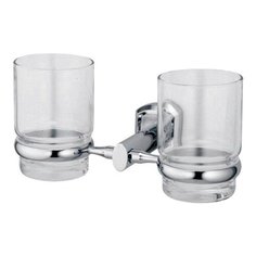 Стакан для зубных щеток WasserKRAFT Oder K-3028D хром/прозрачный