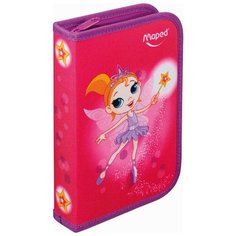 Maped Пенал с наполнением Фея (967812 9) розовый