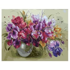 ВанГогВоМне Картина по номерам "Шарм ириса", 40х50 (ZX 20080)