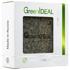 Кусковое мыло ручной работы GreenIdeal с липовым цветом, 100 г