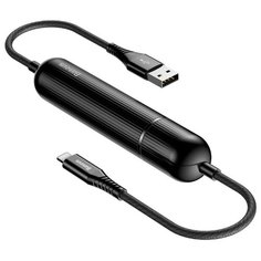 Аккумулятор Baseus Energy Two-in-one Power Bank Cable черный коробка