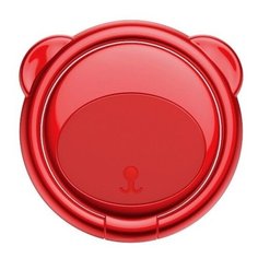 Подставка Baseus Bear Finger Ring Holder красный