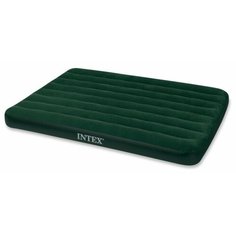 Надувной матрас Intex Prestige Downy Bed (66968) зеленый