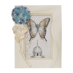 Фоторамка Home Philosophy Ylana 6х10 см бежевый/перламутровый