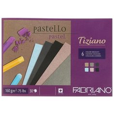 Альбом для пастели Fabriano Tiziano 42 х 29.7 см, 160 г/м², 30 л.