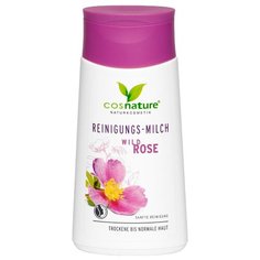 Cosnature очищающее молочко для лица Шиповник, 150 мл