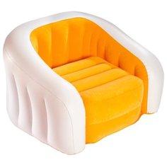 Надувное кресло Intex Cafe Club Chair (68571) салатовый/белый