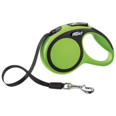 Поводок-рулетка для собак Flexi New Comfort XS ленточный зеленый 3 м
