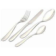 Bollire Набор столовых приборов Pescara 24 предмета серебристый