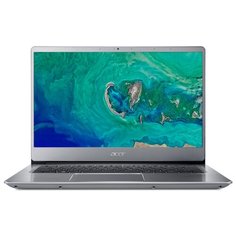 Ноутбук Acer SWIFT 3 (SF314-56-72YS) (Intel Core i7 8565U 1800 MHz/14"/1920x1080/8GB/256GB SSD/DVD нет/Intel UHD Graphics 620/Wi-Fi/Bluetooth/Windows 10 Home) NX.H4CER.002 серебристый