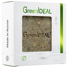 Кусковое мыло ручной работы GreenIdeal с ромашкой, 100 г