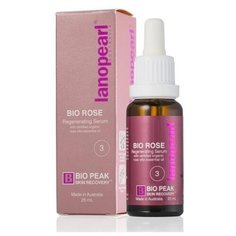 Lanopearl Bio Rose Регенерирующая сыворотка для средних морщин на лице, 25 мл
