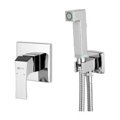 Смеситель для биде Lemark Unit LM4519C однорычажный встраиваемый лейка в комплекте хром