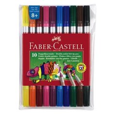 Faber-Castell Набор фломастеров, 10 цветов (151110) разноцветные