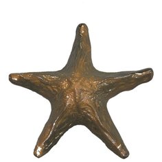 Морская звезда для аквариума STAR Звезда малая 11.5х11.5х3.5 см коричневый