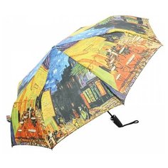 Зонт полуавтомат Rossini W130 мультиколор/желтый