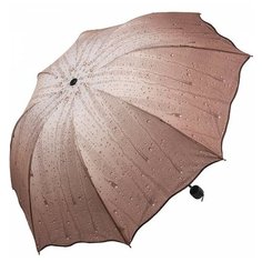 Зонт механика Rossini W115 коричневый