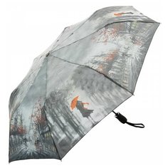 Зонт полуавтомат Rossini W132 светло-серый