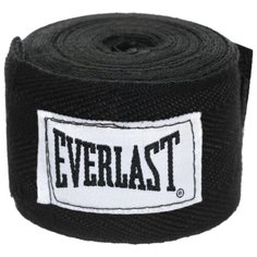 Кистевые бинты Everlast 4465 2,5 м черный
