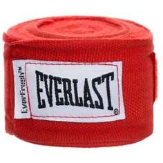 Кистевые бинты Everlast 4463 2,5 м красный