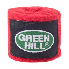 Кистевые бинты Green hill BC-6235a 2,5 м красный