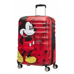 Чемодан American Tourister Wavebreaker 64 л, Mickey Comics Red