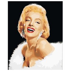 Paintboy Картина по номерам "Улыбка Мэрилин" 40х50 см (G003)