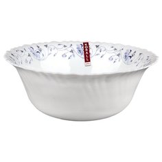 Коралл Салатник Синяя вуаль 1.7 л белый/голубой