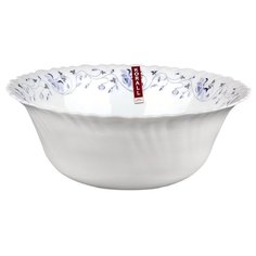 Коралл Салатник Синяя вуаль 1.2 л белый/голубой