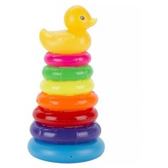 Пирамидка Игруша С уточкой i-ML-014-3L