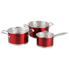 Набор посуды Pomi dOro Prezioso PSS-640027 6 пр. красный