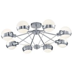 Люстра FREYA Silvia FR5009CL-08CH, E14, 480 Вт