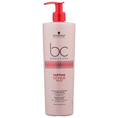 BC Bonacure мицеллярный очищающий кондиционер Peptide Repair Rescue, 500 мл