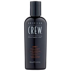Шампунь, кондиционер и гель для душа American Crew 3-in-1 Classic, 100 мл