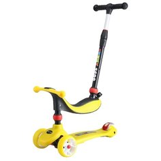 Самокат-беговел Funny Scoo MS-936 MIX Light желтый