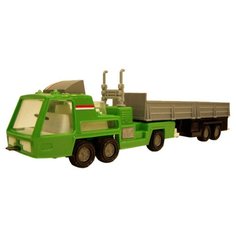 Грузовик Форма Супер-мотор (С-8-Ф) 30 см зеленый/серый