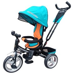 Трехколесный велосипед Shantou City Daxiang Plastic Toys Lexus Trike 402-1210 EVA бирюзовый