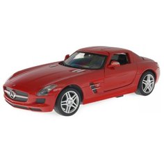 Легковой автомобиль Rastar Mercedes-Benz SLS AMG (40100) 1:24 19 см красный