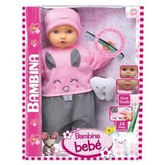 Интерактивная кукла Dimian Bambina Bebe Мой первый зуб, 46 см, BD1378-M30