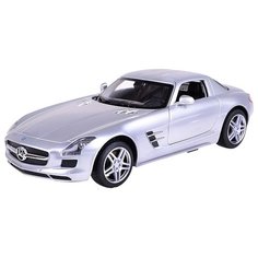 Легковой автомобиль Rastar Mercedes-Benz SLS AMG (40100) 1:24 19 см серебристый