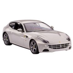 Легковой автомобиль Rastar Ferrari FF (46700) 1:24 19 см серебристый