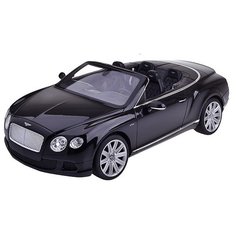 Легковой автомобиль Rastar Bentley Continental GT (49900) 1:12 38 см черный