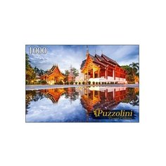 Пазл Рыжий кот Puzzolini Тайланд Храмы Чиангмая (GIPZ1000-7719), 1000 дет.