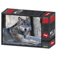 Пазл Prime 3D Волк (10152), 500 дет.
