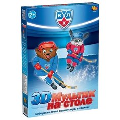 3D-пазл ABtoys КХЛ мультик на столе 3D (03058KHL)